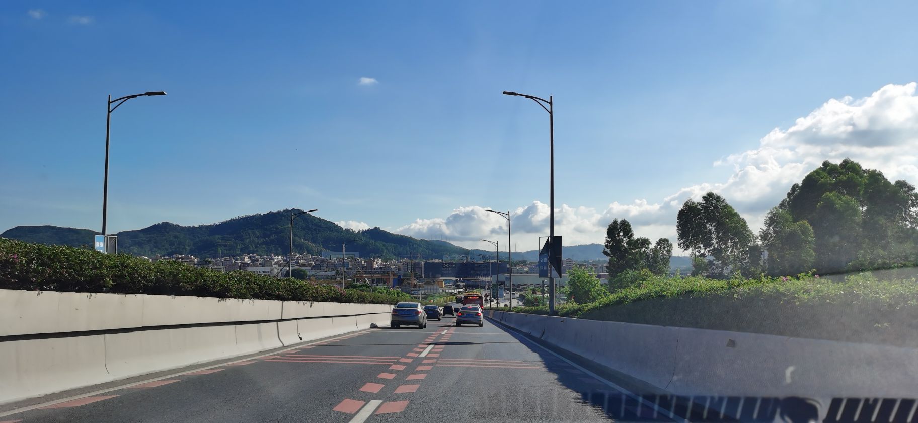 周五上班路风景独