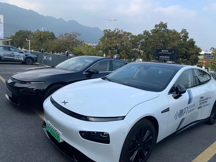 到肇庆小鹏门店试驾了