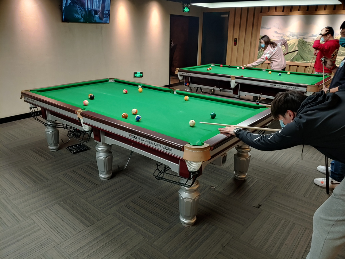 立春就一起打台球吧