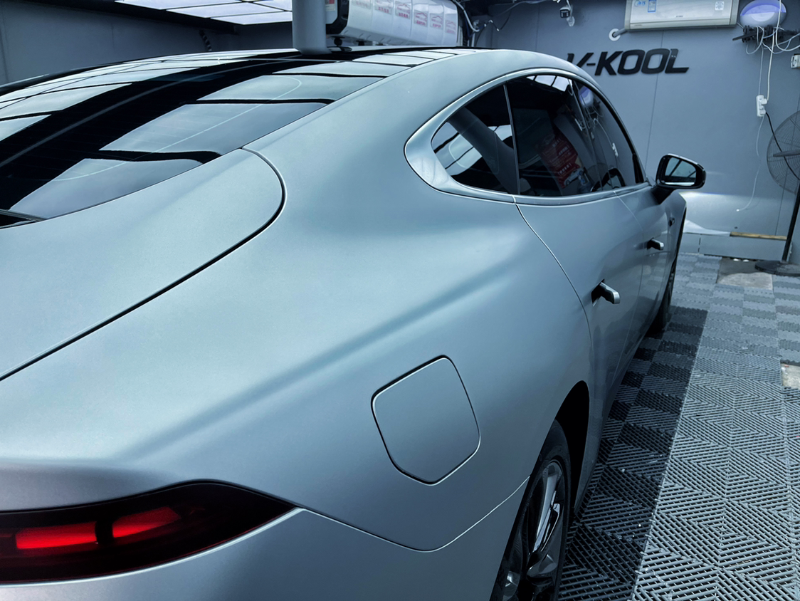 素车本色佩奇贴磨砂车衣