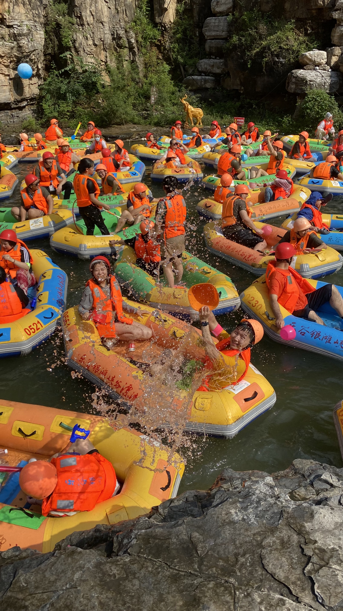 【漂流亚麻嘚~乐谷银滩漂后感】