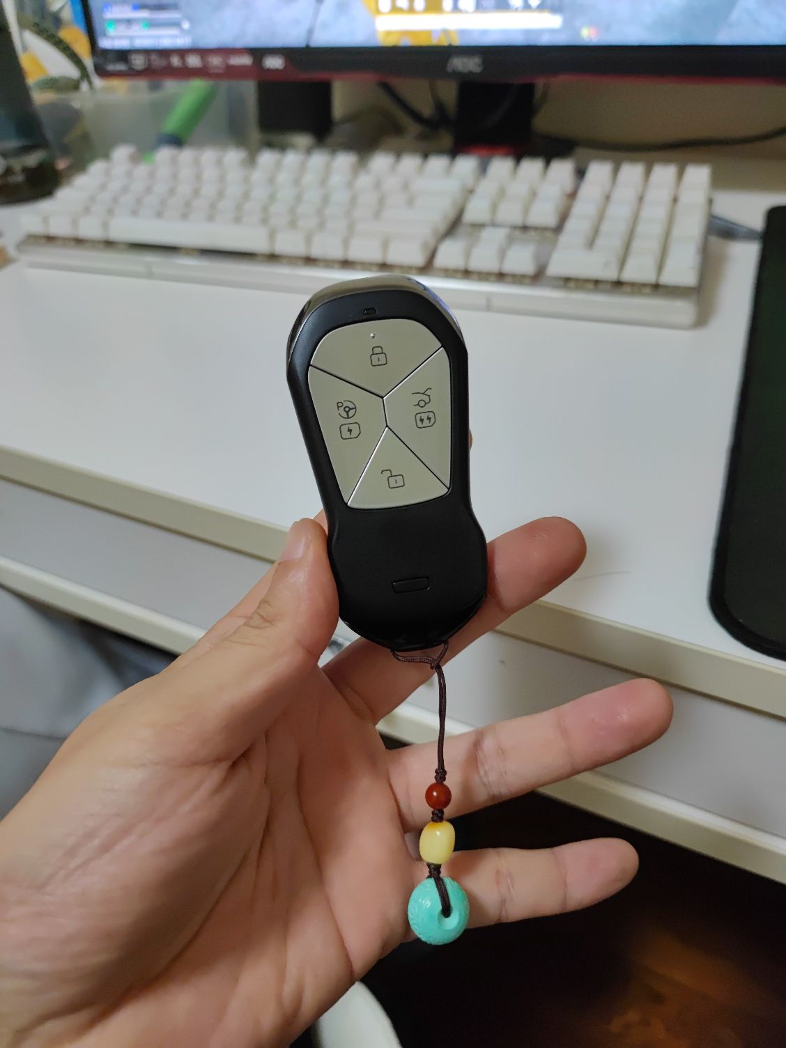 全无锡第一个p7新款钥匙