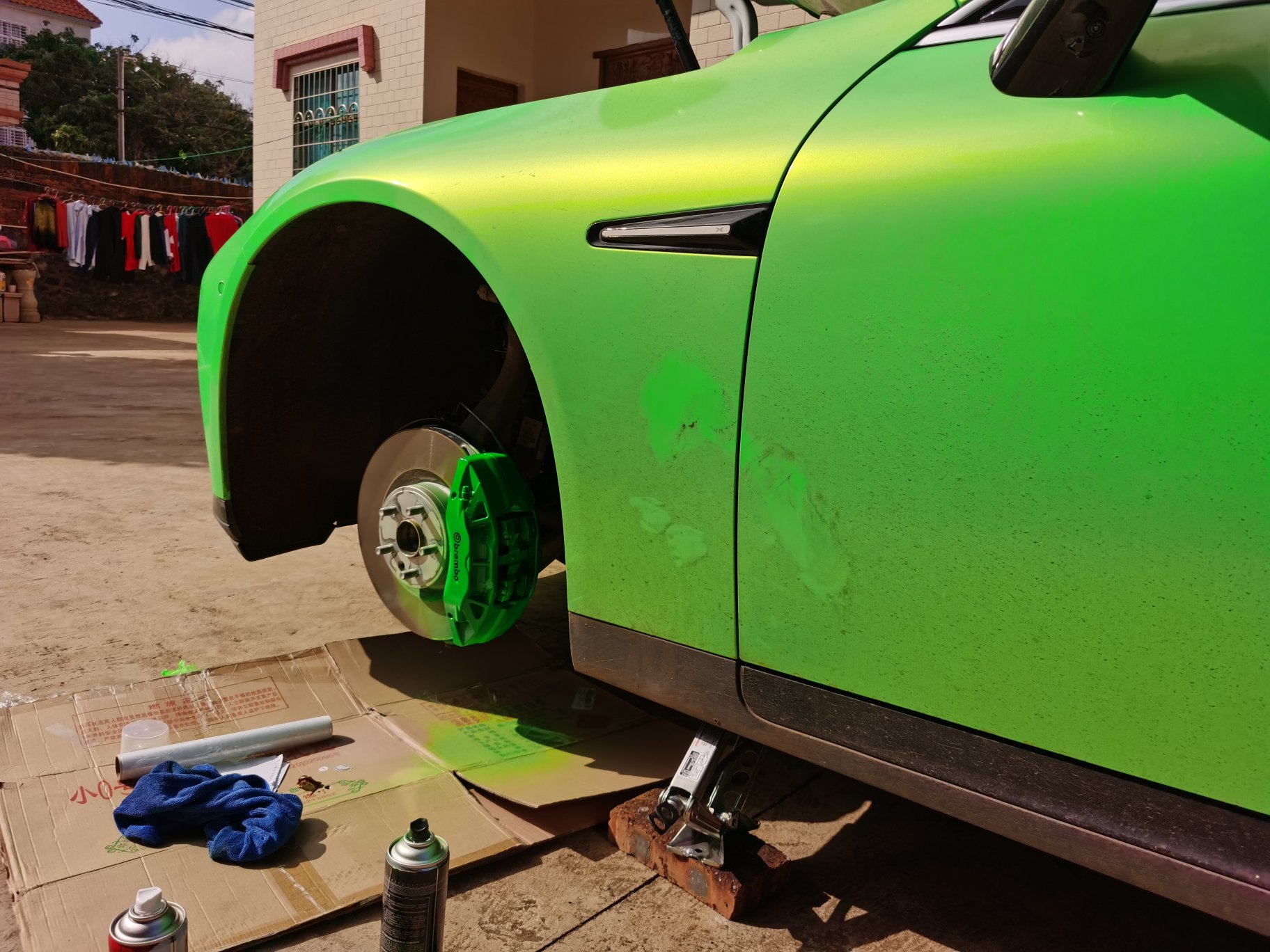 改色布雷博卡钳